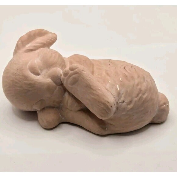 Unbranded Other - Garden Terra Cotta Bunny Rabbit Figure Aprox 4” X 2.75” Adorable